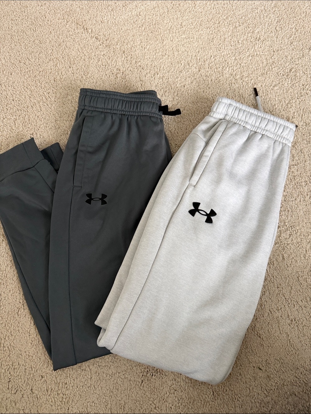 Under Armour Kids Joggers - Dark Gray & Light Gray